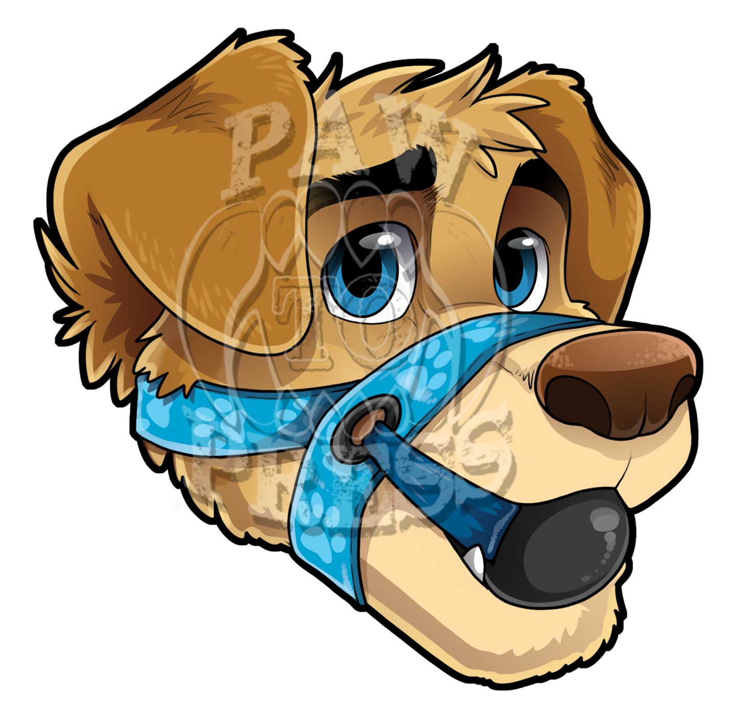 3" Andy Head Sticker