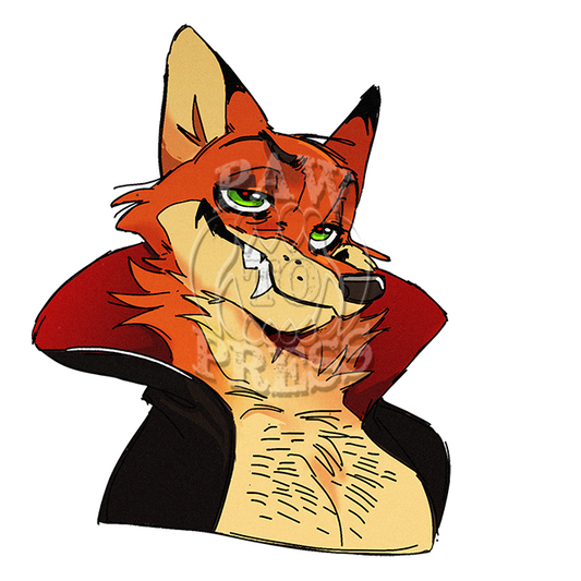 Vampire Nick 3" Sticker
