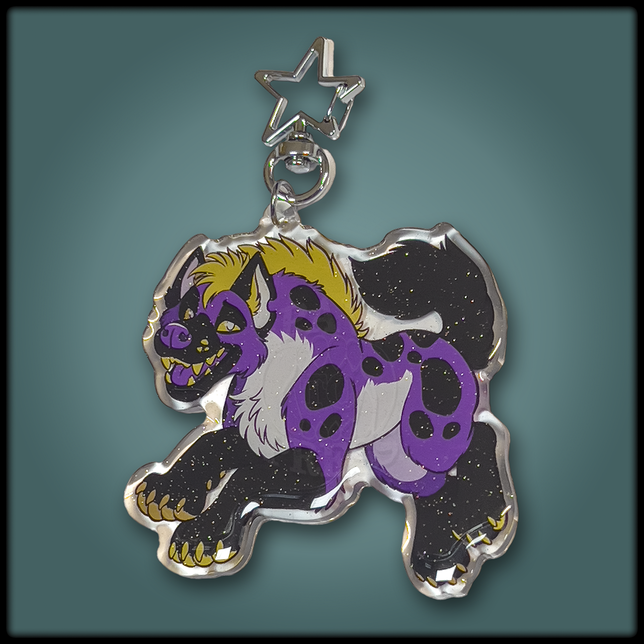 Non-Binary-Yena (Standing) Keychain Charm