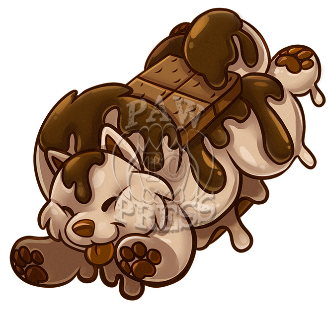 Smoyed Smores 3" Sticker