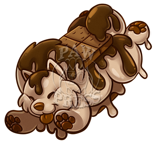 Smoyed Smores 3" Sticker
