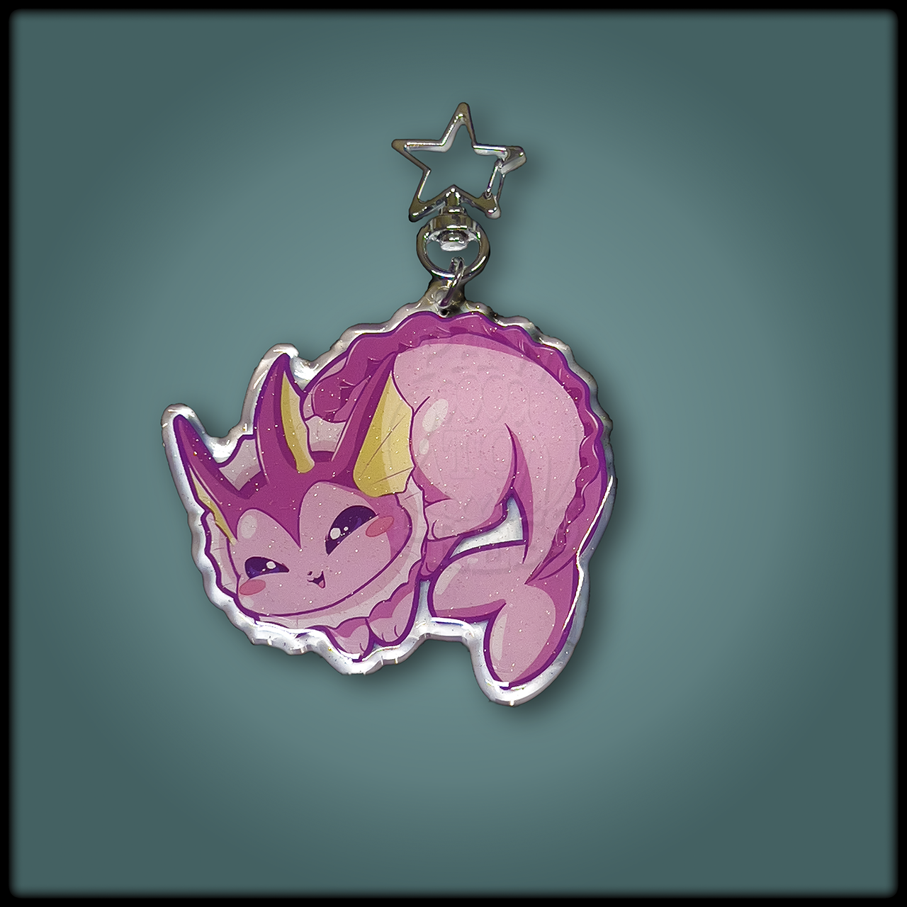 Vappy Dual Sided Keychain Charm (TWO SIDED!)