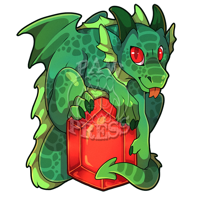 Lil Horder Dragon 3" Sticker