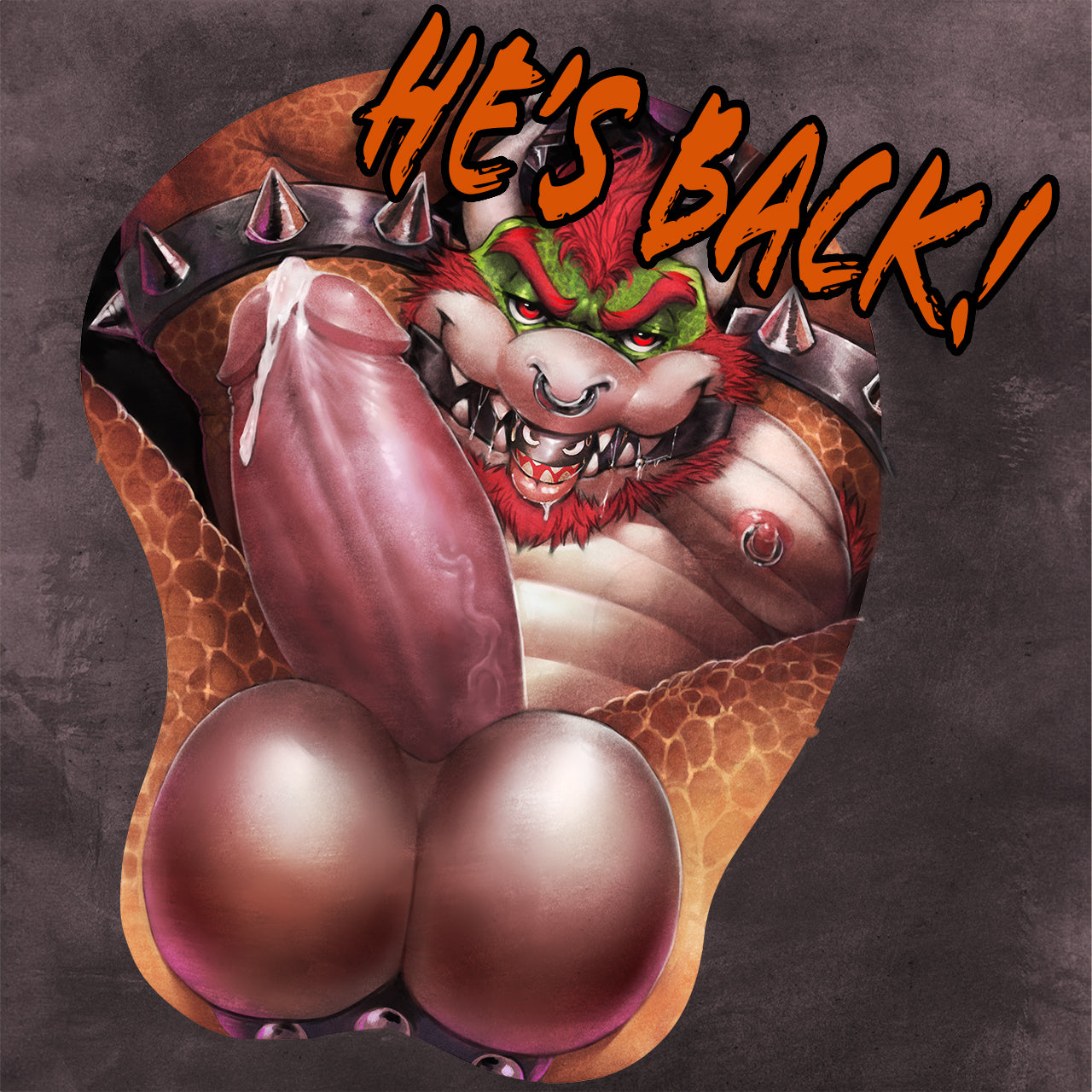 Big Daddy B Mousepad (NSFW)