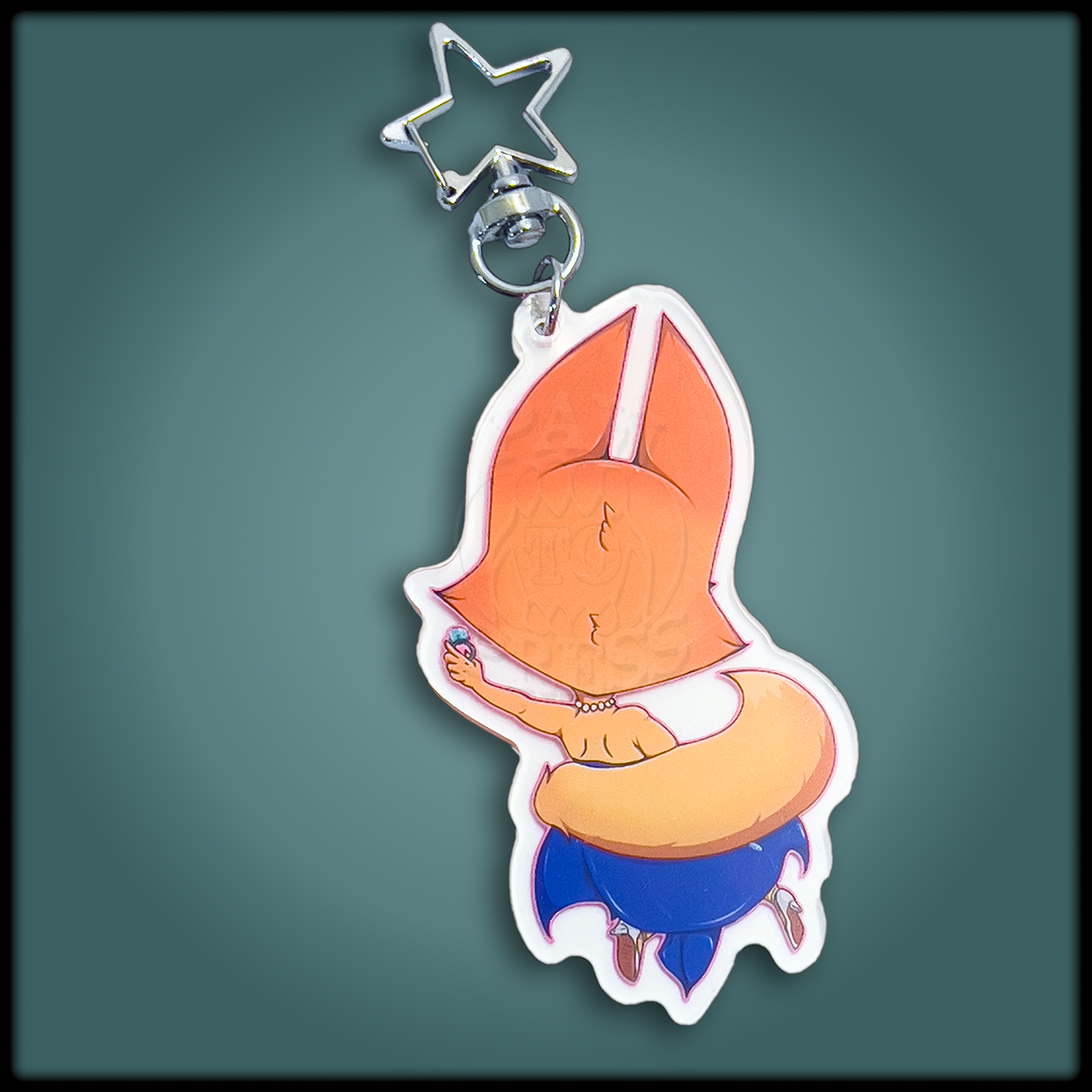 Diane Keychain Charm