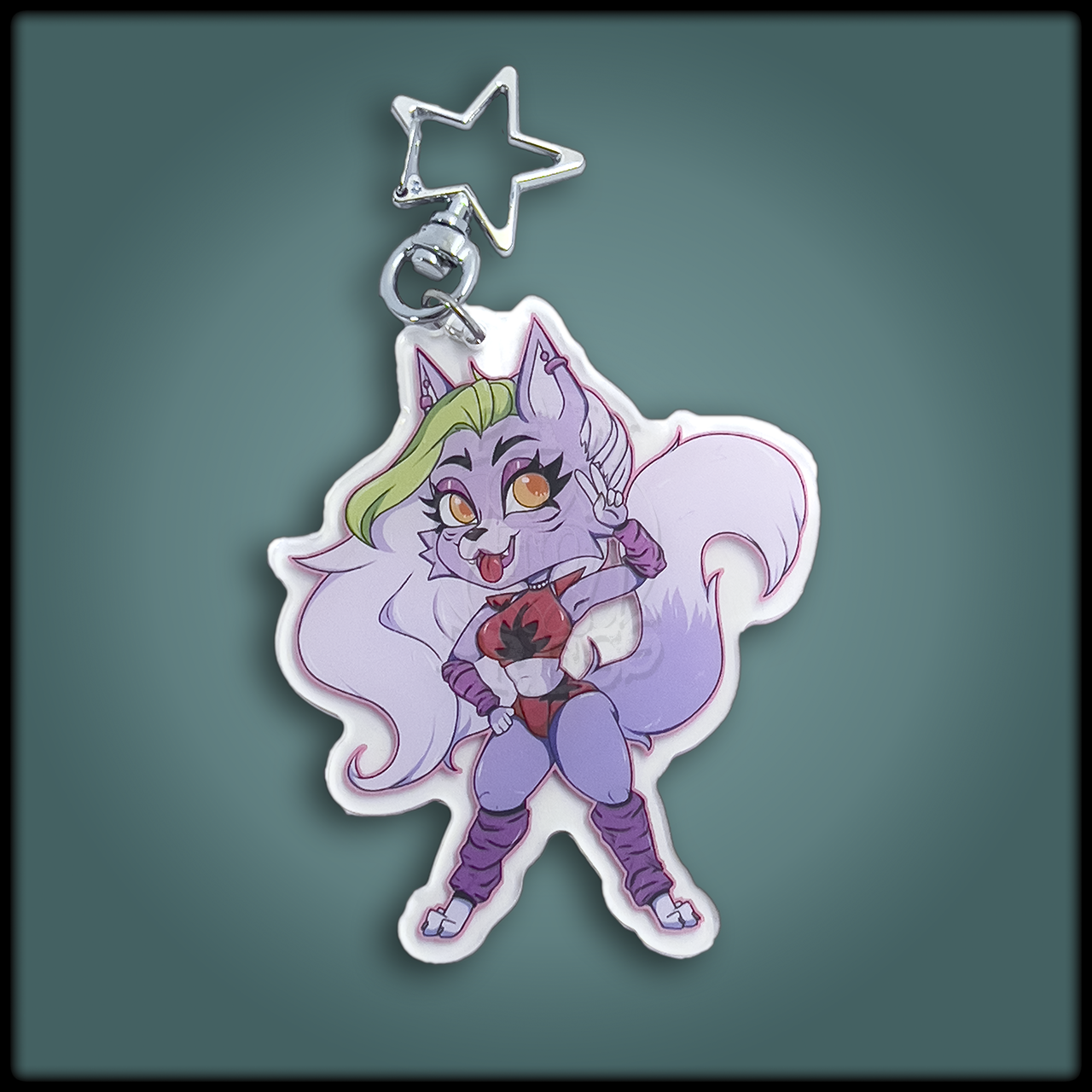 Roxxanne Keychain Charm