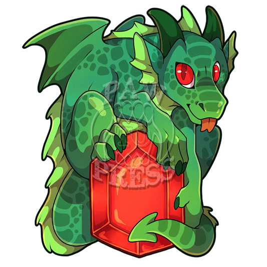 Lil Horder Dragon 3" Sticker